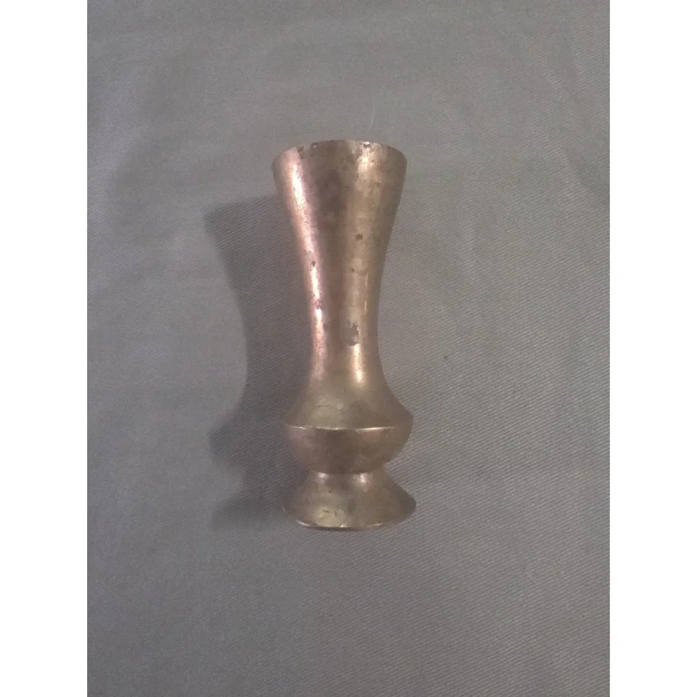 small vintage brass vase 3